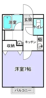 CRESTOR・MISAKI【2階】の間取り