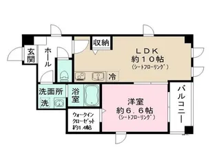 シャルム両国【4階】の間取り