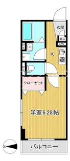 ファミーユ豊玉III【3階】の間取り