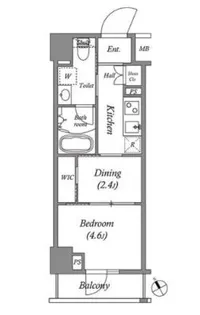 ARKMARK水天宮前I【6階】の間取り