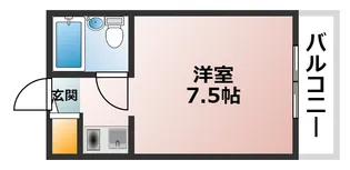 ジョイフル垂水南【7階】の間取り