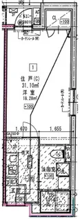 リブレスト南千住【5階】の間取り