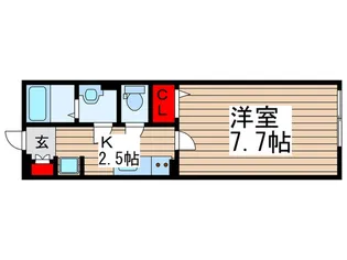 アクルックス所沢【1階】の間取り