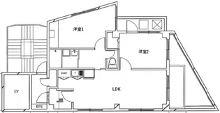 galboビル【5階】の間取り