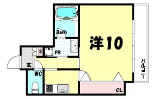 コンフォート・トーユー【3階】の間取り