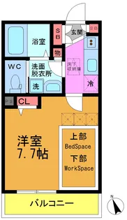 My Style 東中山【2階】の間取り