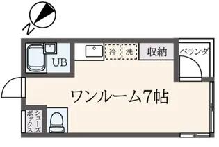 アーバンコート雪谷【1階】の間取り