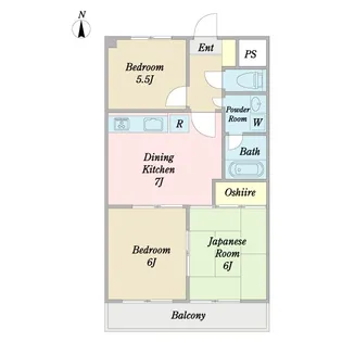 KSドリームウィング【4階】の間取り