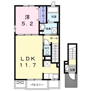 アラモードハウスV【2階】の間取り