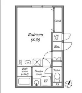 LEGALAND三軒茶屋【2階】の間取り
