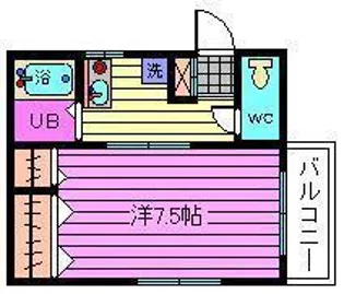 サンシャイン2【1階】の間取り