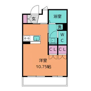 プラムヒルズコート S棟【3階】の間取り