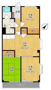 センチュリーイケダ【2階】の間取り