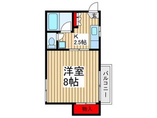 第2幸町ハイム【2階】の間取り
