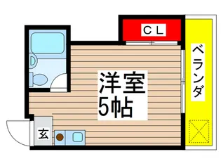 コロンボフィル【2階】の間取り