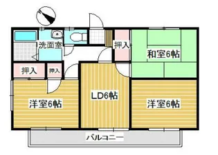 サンイースト【2階】の間取り