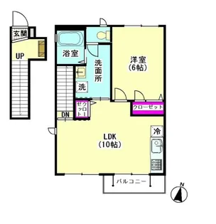 パーミッション【2階】の間取り