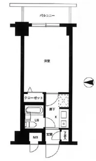 アーバンヒルズ吾妻橋【3階】の間取り
