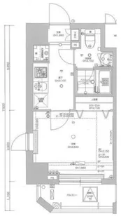 アマヴェル洗足【4階】の間取り