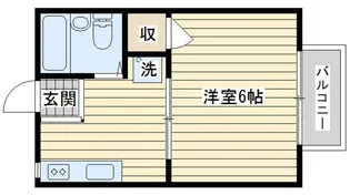 ビブレ1【2階】の間取り