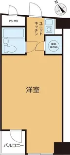 スターコート日本橋【7階】の間取り