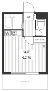 スターコート西青木【2階】の間取り