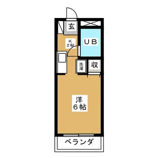 アムール白楽【2階】の間取り