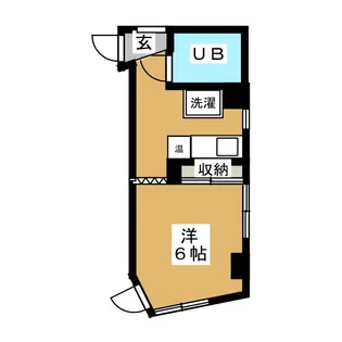 ロイヤルコーポ【2階】の間取り