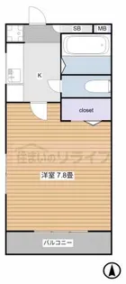 アゼールリドー【2階】の間取り