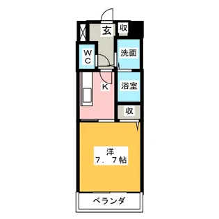 エスペランサ真清田【3階】の間取り