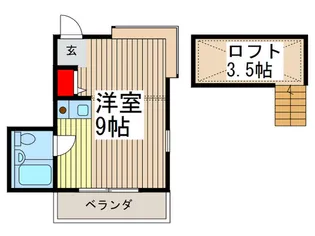 エーデルワイス【2階】の間取り