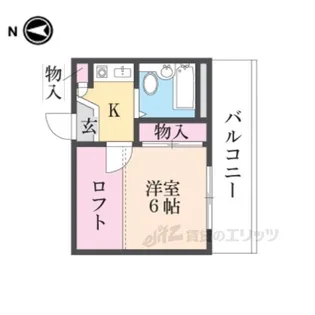 ハイツマルシェ2【2階】の間取り