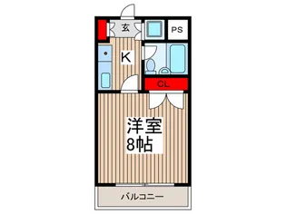 ベルコート北浦和【2階】の間取り