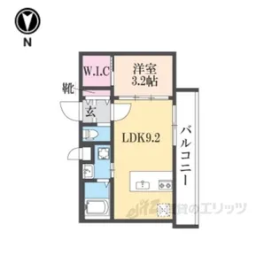GrandPaseonorth【2階】の間取り