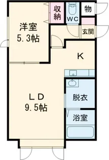 ペコラ【1階】の間取り