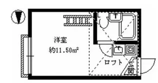 VIP富士見台【1階】の間取り