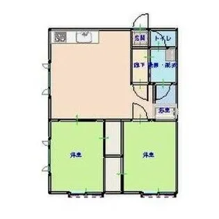 ミカワハイツ3【2階】の間取り