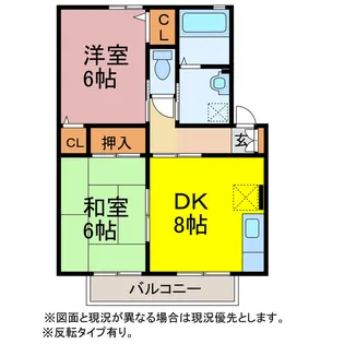 スターフィールド2番館【1階】の間取り