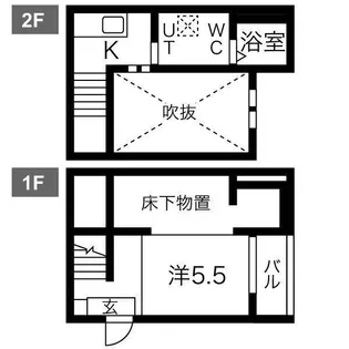 ローレルフォレスタ本陣【1階】の間取り
