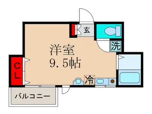 レストフォルム茨木【3階】の間取り