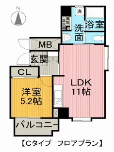 上幟町ハイム【3階】の間取り