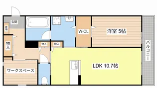 マルベリーコート【2階】の間取り