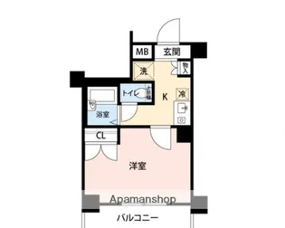 グランヴァン中野新橋【2階】の間取り
