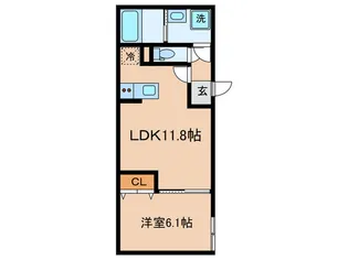 MAXIV CITY 文京小石川の間取り