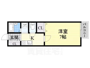 ウイングコート2【2階】の間取り
