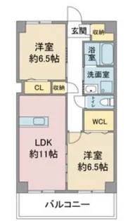 第三翠芳ビル【3階】の間取り
