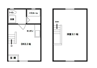 サンマリノ鷲塚の間取り