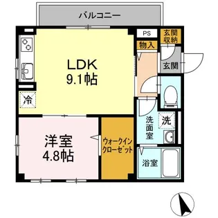グラン メゾン【3階】の間取り