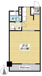ロイヤルマンション【3階】の間取り