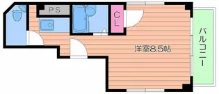 ペントハウス17【7階】の間取り